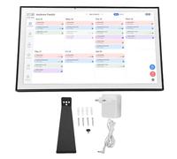 Shipenophy Calendrier Numérique Planificateur Familial Intelligent avec | Synchronisation WiFi, écran IPS 1920 × 1080P, Boîtier ABS, Montage Mural ou sur Table