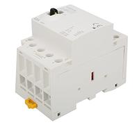 Shipenophy Contacteur AC 4P 63A avec Interrupteur de Commande Manuel (4 | Économies d\'énergie efficaces, fonctionnement à faible bruit, système électromagnétique durable