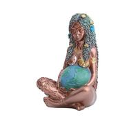 Shipenophy Statue de la déesse mère de la terre Terre mère déesse Statue mère terre déesse Gaia Statue peinte à la creatifs kit