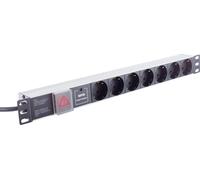shiverpeaks ®-BASIC-S--19" Multiprise 7x, 1U, noir (BS09-25175)