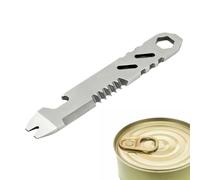 shjxi Mini barre de rupture, pied de vache en acier inoxydable avec grattoir et ouvre-manivelle - Pour la maison et l'atelier, le chantier, la construction, le garage, la menuiserie, les travaux de