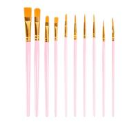 shjxi Pinceau à huile, pinceau pour peinture acrylique, polyvalent, lisse | Kit de pinceaux pour peinture à l'huile, aquarelle, acrylique, gouache, fournitures artistiques, studio de loisirs créatifs