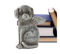 shjxi Statuette commémorative pour chat - Marqueurs de statue en résine - Pierres tombales pour animaux domestiques - Pour intérieur, maison, bureau, librairie, bibliothèque, jardin, balcon