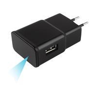 SHMIZZ Mini Caméra Espion WiFi, 1080p HD Caméra de Surveillance Espion Cachée sur Chargeur USB avec Détection de Mouvement
