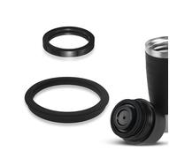 ShnminEU 2 Joints Thermos Compatibles avec Emsa Travel Mug | 1 grand + 1 petit en silicone; joint bouteille isotherme / mug pour Classic/Waves 0,36 L et Grande 0,5 L
