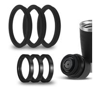 ShnminEU Lot de 6 Joint pour thermos de café Compatible avec Emsa Travel Mug Classic/Waves 0,36 litre et Travel Mug Grande 0,5 litre joint mug thermos joint silicone pour bouteille isotherme