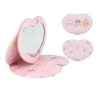 SHOBIDO - Chiikawa Heart Shaped Fabric Travel Mirror 200×150×18mm