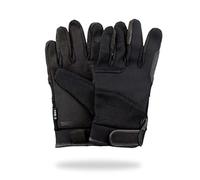 SHOKE - Gants Anti-Coupure en néoprène Police Niveau 5 - Gants de Travail pour Forces et Corps de Sécurité - Protection Kevlar sur la Paume et Le Pouce - Taille M - Résistance aux coupures de Lame