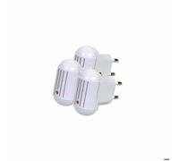 SHOP-STORY - MOSPLUG : Pack de 3 Prises Répulsif Moustique à Ultrasons avec LED