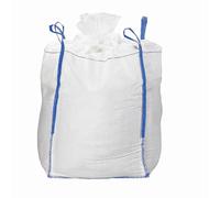 SHOPROM Sacs de jardinage homologués BigBag 1000 kg en polypropylène Résistant et réutilisable pour l'élimination des matériaux de construction et agricoles (Fermeture de bonbons, 1 PIÈCE)