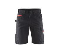 Blakläder Blakläder Shorts de maintenance Service Plus, Noir / rouge, Taille de confection DE: 50 Quantité:1