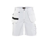 Short de peintre avec poches flottantes Blanc 15361210 - Taille au choix