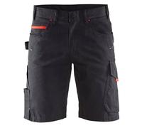Blakläder Blakläder Shorts de maintenance Service Plus, Noir / rouge, Taille de confection DE: 54 Quantité:1