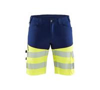 BLAKLADER 154118118933C48 Short élastique Haute viscosité Bleu Marine/Jaune Taille C48
