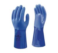 SHOWA 660, Enduction de PVC, Chimique, Bleu, 8/M