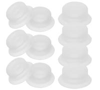 SHOWERORO 10 Pièces de Doublure de Soupape en Silicone Blanc pour Autocuiseur, Joint Étanche, Accessoire la Cuisine pour Valve Flotteur de Cocotte