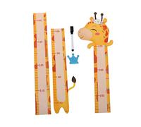 SHOWERORO 1ensemble Autocollant Mural Règle De Hauteur Adhésive Animaux Pour Garçon Fille Décoration Murale Colorée Et Créative Pour Chambres Garçon Fille Et Espaces Ludiques