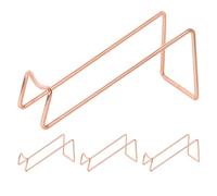 SHOWERORO 4 Pièces Support à Bouteilles de Vin en Fer, Solution de Rangement Flexible et Légère, Design Moderne pour Bar à Domicile ou Meuble Cuisine