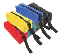 SHOWERORO 6pièces Lot de Pochettes à Outils Toile Oxford Résistante Sacs de Rangement Compacts et Portables avec Fermeture Éclair Organisateurs Multifonctions pour Petits Outils Accessoires