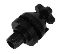 SHOWERORO Accessoires pour Auvent de Balançoire de Jardin Noir en Plastique Installation Simple et Stabilité Renforcée pour Porche et Patio