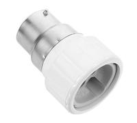 SHOWERORO Adaptateur de Douille D'ampoule B22 vers GU10 en Céramique Capuchon Flexible Installation Simple Blanc Solide pour Éclairage Domestique