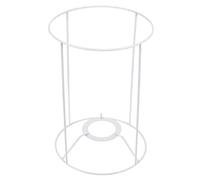 SHOWERORO Armature Lampshade Abat Jour en Fer Blanc Simple et Facile à Utiliser Cadre Anneau Unique et Élégant pour DIY pour Lampe