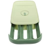 SHOWERORO Boîte De Rangement à Œufs Automatique Avec Tiroir Conteneur à Œufs Frais Pour Réfrigérateur Capacité Empilable Et Fonctionnel Pour Cuisine Et Restaurant