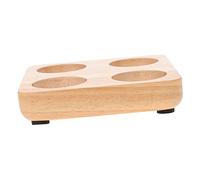 SHOWERORO Boîte De Rangement Œufs Bois Support Pratique Pour Maison Plateau De Stockage Œufs Récipient De Maintien