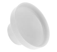 SHOWERORO Bol à Fruits Multi Usage et Facile à Nettoyer en Porcelaine Blanc Pied, Design Simple et Élégant pour Fêtes et Célébrations