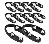 SHOWERORO Décapsuleur de Vin Multifonction en Acier Inoxydable et Abs, Coupe-papier Aluminium Pratique, Utilisation Simple pour Accessoires Bar à Domicile, Lot de 10 Pièces