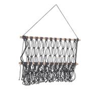 SHOWERORO Étagère Murale Décorative En Macramé Tissé Pour Garçons Et Filles Bibliothèque Rangement De Jouets Hamac
