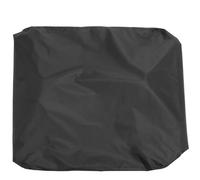 SHOWERORO Housse de Barbecue Ronde Protection Extérieure Élagnante et Résistante en Tissu Oxford 420d Noir, Pliable et Anti-âge, Protection Extérieure Élégante et Résistante pour Braséro