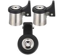 SHOWERORO Lot de 3 Flûtes à Bouilloire Sifflantes en Acier Inoxydable Légères et Solides, Accessoires pour Bouilloire à Eau Chaude Cuisine