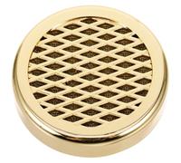 SHOWERORO Pastille Humidificateur pour Cave à Cigares Or en Abs et Éponge, Accessoires Faciles à Utiliser pour Boîte D'humidification et Préservation de L'humidité