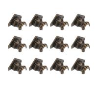 SHOWERORO Pieds en Alliage de Zinc Finition Lisse et Qualité Rétro 20 Pièces Protection d'angle Chic pour Meubles pour Boîte à Bijoux et Coffret à Vin