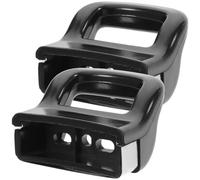 SHOWERORO Poignée de Casserole Résistante à la Chaleur 2pcs en Plastique pour Faitout et Cuiseur Vapeur, Poignées de Remplacement pour Poêle à Frire