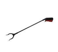 SHOWERORO Ramasse-déchets Ergonomique Ramasseur de Déchets en Acier Inoxydable Poignée Antidérapante pour Nettoyage Extérieur et Domestique Usage Agent D'assainissement