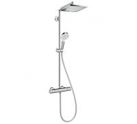 Hansgrohe Crometta ensemble de douche mural avec thermostat chrome 27271000