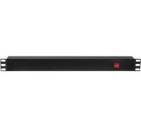 SHOWGEAR 19" 1U Bloc multiprise principal 8 8 prises - Distributeurs de courant