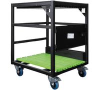 SHOWGEAR Chariot Loadmaster Base Plate 600 pour 6 plaques de base de structures alu Truss Base - Rack à roulettes et amoires en acier