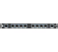 SHOWGEAR DS-24M/3 Convertisseur DMX Rack Split 8x XLR mâle 3 broches vers 2x RJ45 femelle (4 - DMX accessories