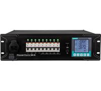 SHOWGEAR PowerCore 32,9 1 + 9x Schuko - Distributeur électrique 32 A 400 V