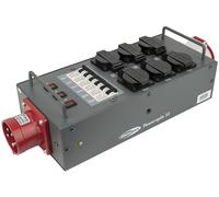 SHOWGEAR Powersplit 32 CEE 32 A 6x Schuko - 1x CEE 16 A 5P - Distributeurs de courant