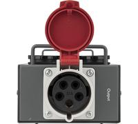 Showgear Powersplit 32 CEE 32 A diviseur de puissance avec fusible