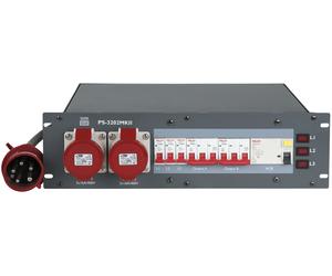 SHOWGEAR PS-3202 MKII CEE 32 A 6x Schuko - 2x CEE 16 A 5P - Distributeurs de courant