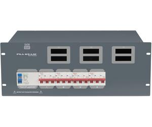 SHOWGEAR PSA-63A4C 4x MCB - Sortie CEE - Distributeurs de courant 63 A 400 V