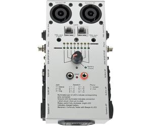 SHOWGEAR Testeur de câbles Pro Pour câbles audio - Testeur de câbles