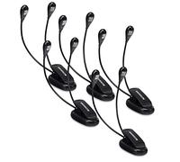 Showlite Bright Light 2 LED lampes de pupitre SET 5 pièces