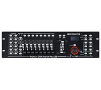 Showlite DMX Controller Master Pro USB, Contrôleur DMX, 192 canaux DMX | Connexion USB pour sauvegarde sur clé USB, Jusqu’à 12 appareils compatibles DMX avec max. 16 canaux chacun, Page B: Ch. 9-16)