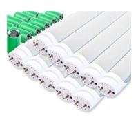 Showlite Néons LED T8W18K45F-1200 1200mm Set de 10 (blanc lumière du jour 4500K) Blanc G
